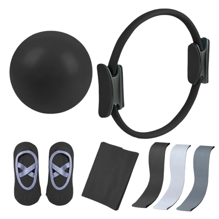 CHOOYOU 5-Piece Durable Pilates Ring Set
